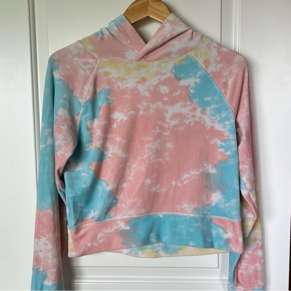 Girl’s SO Velvet Tie-Dye Cozy Sweatshirt